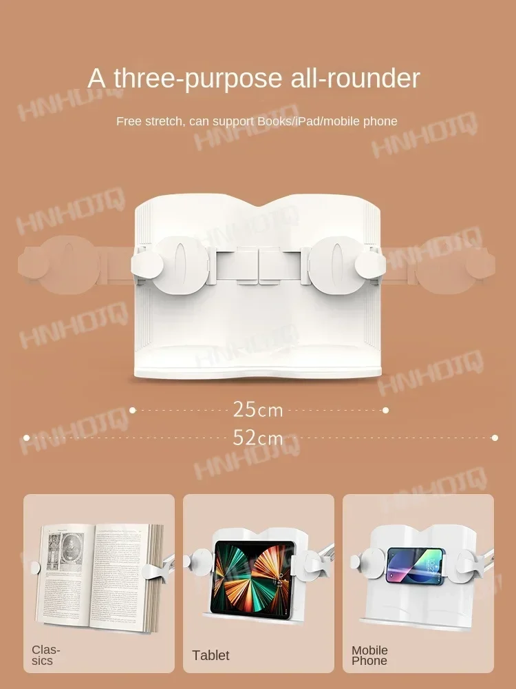 Floor standing reading stand with adjustable lifting and lowering of reading bracket Office Mobile Phone Notebook Tray