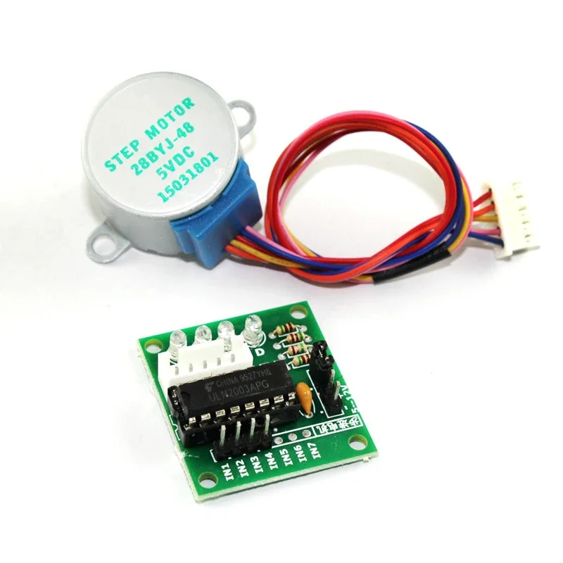 DC 5V 28BYJ-48 Reduction Step Motor Gear Stepper Motor 4 Phase Step + ULN2003 Driver Board DIY Electronics Kit stepper motor