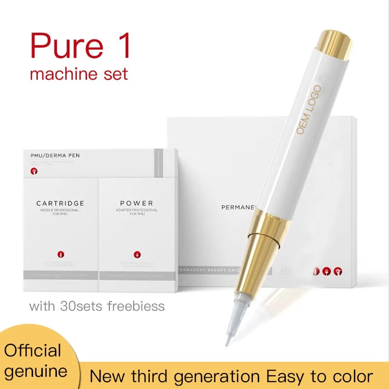 

FAMISOO Pure 1 Princess MachineProfessional Eyebrow Tatoo Machine Set Complet Equipment Permanent Makeup Supplies