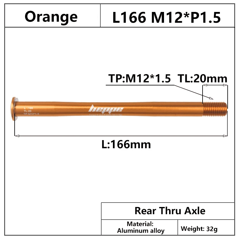L166 M12x1.5 TL20