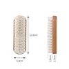 Suede Cleaning Brush Raw Rubber Head and Beech Wood Handle Shoes Cleaning Kit Leather Series Car Interior Cleaning Tool 6