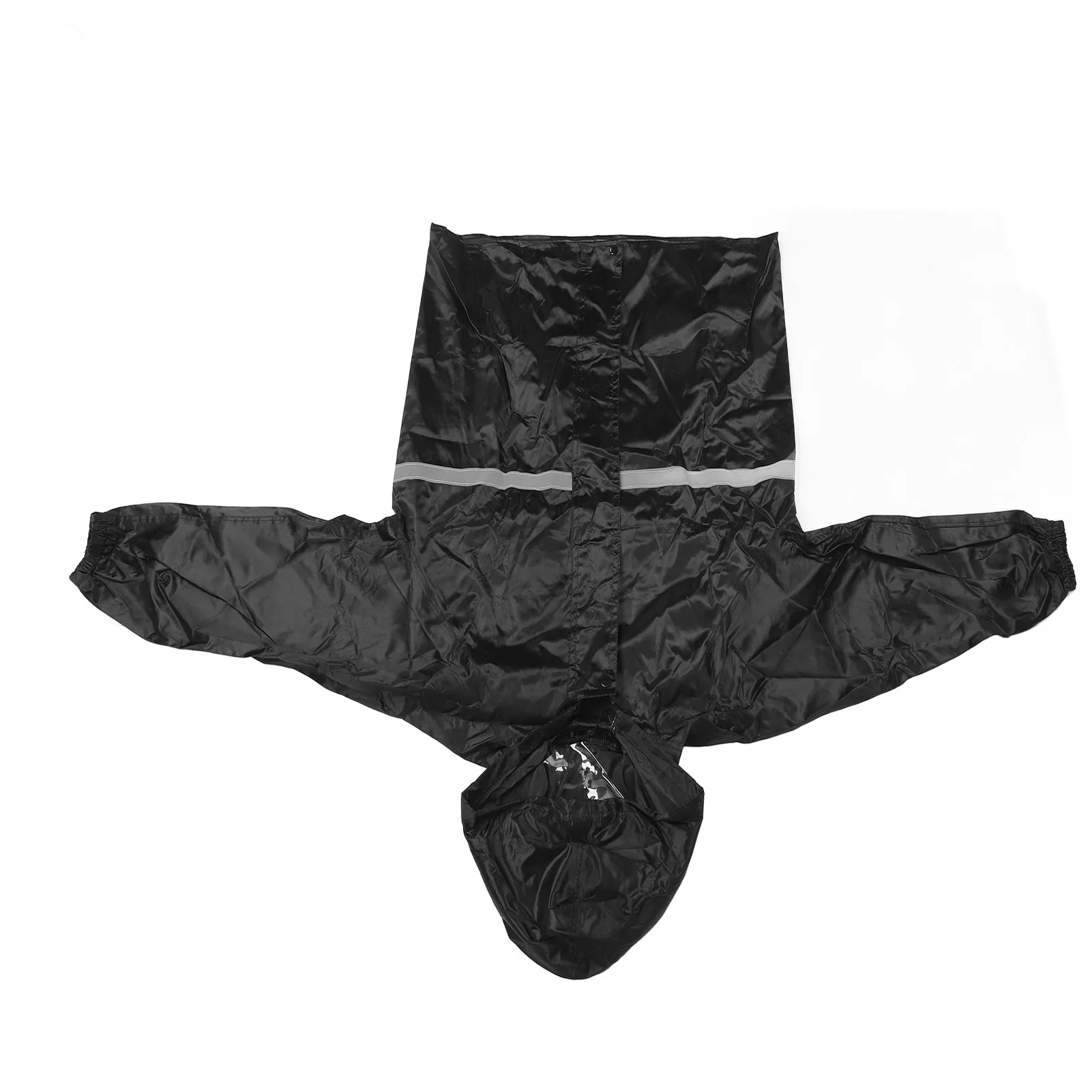 Rain Coat Pants Oxford Fabric Single Layer Waterproof Full Body Raincoat Set for Outdoor Activities Travel