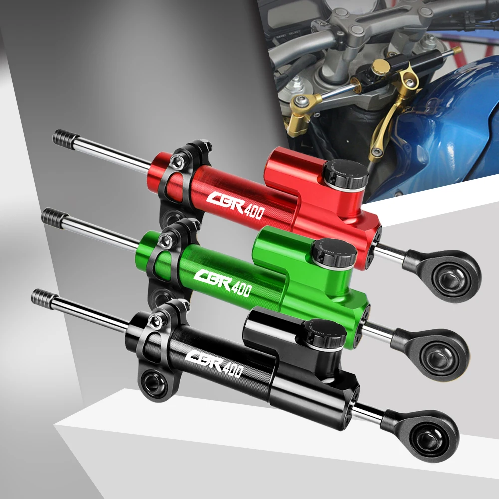 

Стабилизатор руля для HONDA CBR400 CBR400R CBR400RR CBR 400 1988 - 1991 1992, кронштейн демпфера, регулируемые Аксессуары для мотоцикла