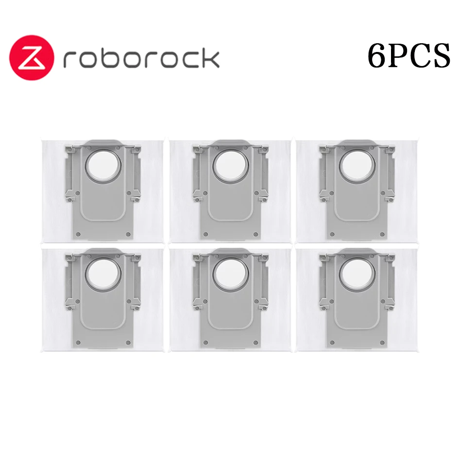 Robotic Vacuum Cleaner Accessory Kit: Main Side Brush, HEPA Filter, Mop Cloths, Dust Bag Replacement Set