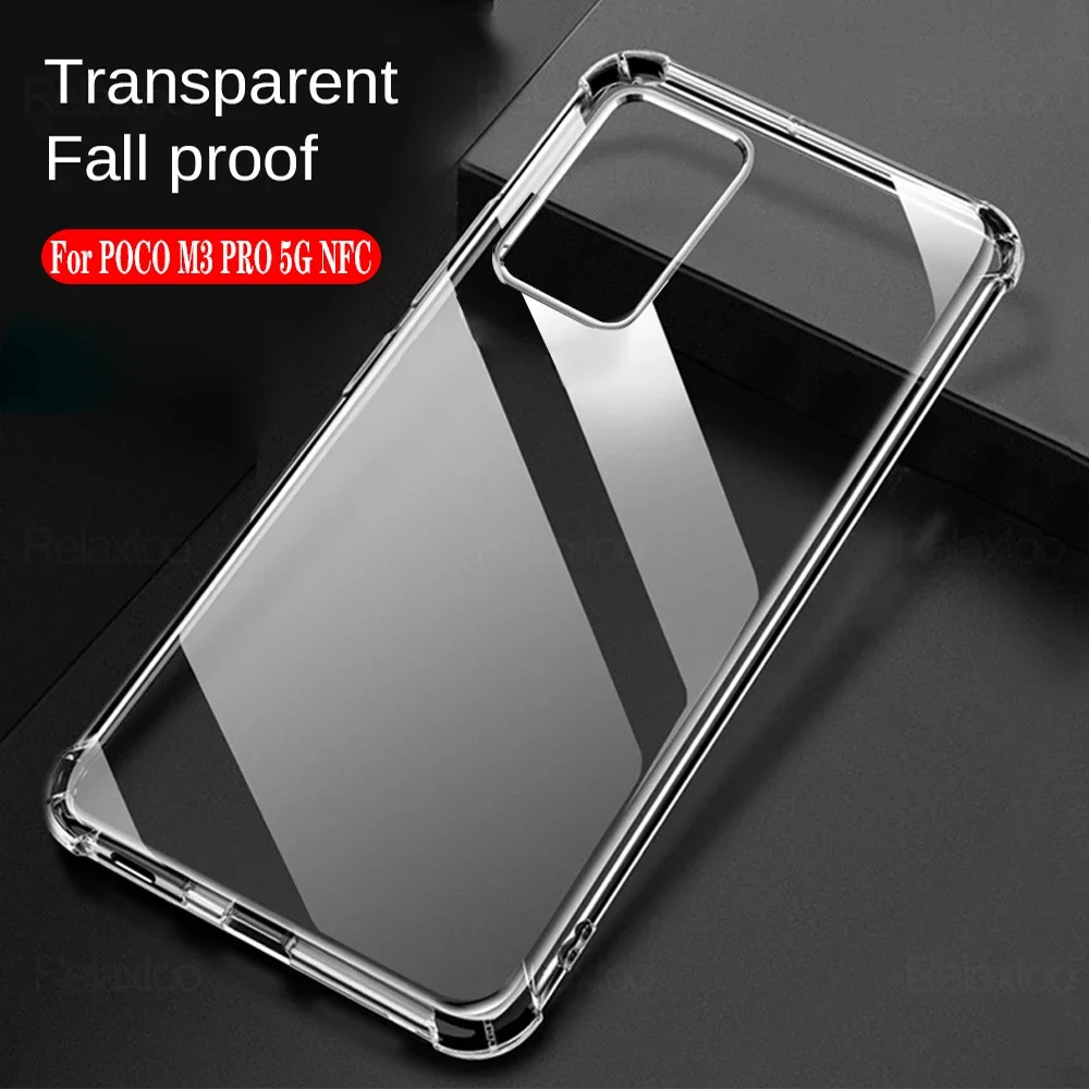case poco m3 Pro 5G Phone cover cases for poco m3 pro m 3pro pocom3 pocophonem3 pro NFC soft Silicone Anti-fall cover coque - 6