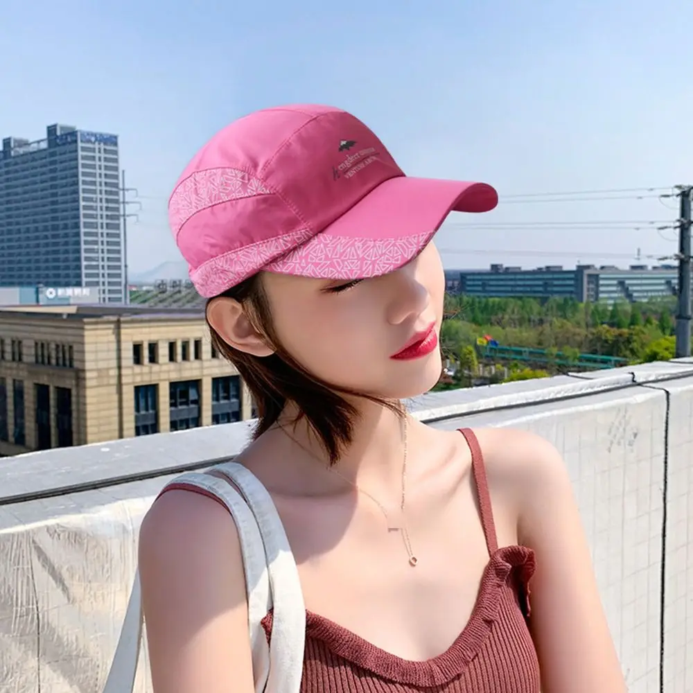

Casual Hiking Ultra-Thin Quick-Drying Sunshade For Women Summer Sunscreen Snapback Hat Korean Style Hat Visors Cap Baseball Cap