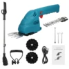 E-5 Lithium Cordless Electric Hedge Trimmer Handheld Dual-Purpose Hedge Trimmer Bush Trimmer for Pruning Shrub Branch Lawn 1