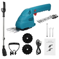 E-5 Lithium Cordless Electric Hedge Trimmer Handheld Dual-Purpose Hedge Trimmer Bush Trimmer for Pruning Shrub Branch Lawn 1