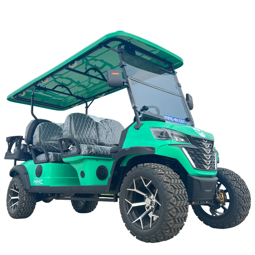 Wholesale Product Smart Design 4 Seaters 4 wheel Electric Club Car Off-Road Golf Cart 6 Seat Electric Lithium Buggy