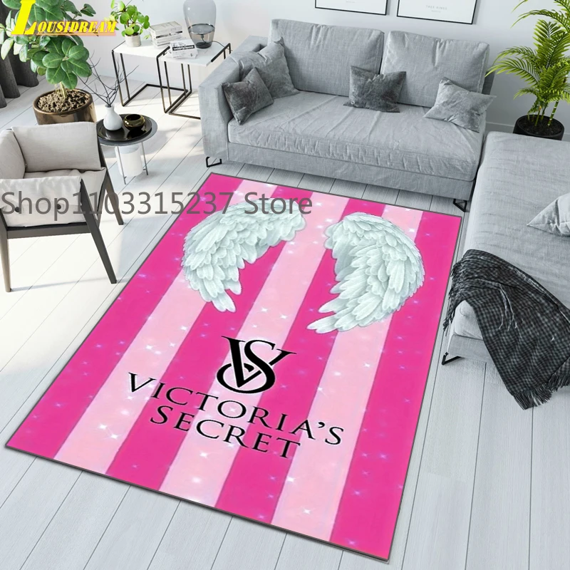 

pin-dog-Victoria’s-Secret Printed Area Rug Carpet,Living Room Bedroom Carpets,computer Chair Mats,brithday Gift