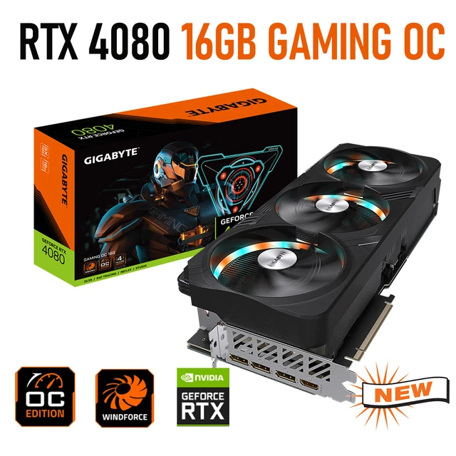 MSI Gaming GeForce RTX 4080 16GB GDDR6X PCI Express 4.0 ATX Video