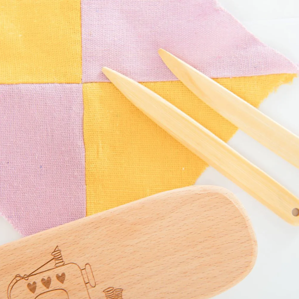 재봉 DIY 주방 공예, 퀼팅 클래퍼, 다림질 목재 블록 자수 클래퍼