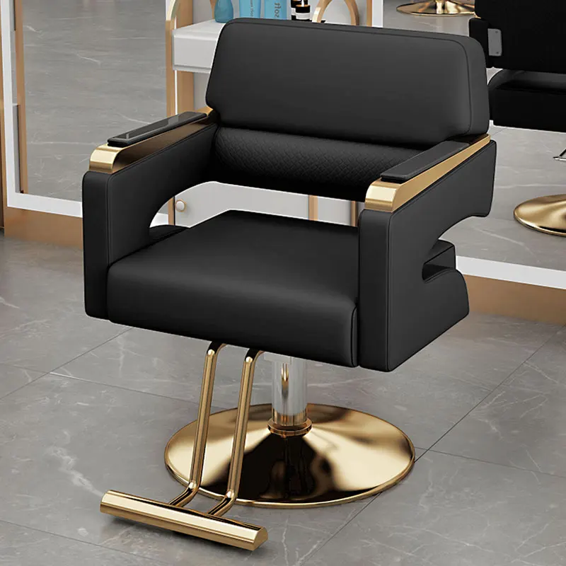 Recliner Barber Chairs Professional Stylist Beauty Hairdresser Vanity Chair Hair Barbershop Silla Barberia Luxury Furniture