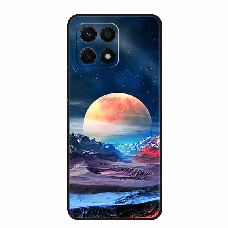 Lion Wolf TPU Silicone Protective Case - Soft Printed Cover