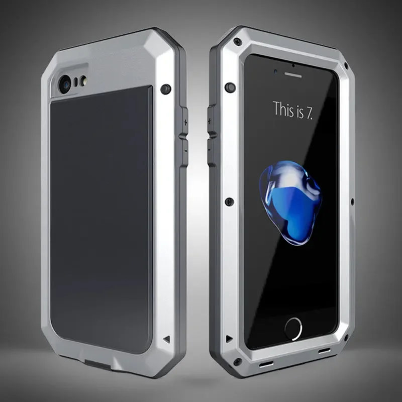 Heavy Duty Doom Armor Metal Aluminum Shockproof Case