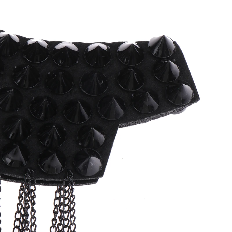 Description Picture 4 of item1Pc Vintage Shoulder Brooch Accessories Tassels Punk Jewelry Vintage Fringe Epaulette Shoulder Badges Clothes Decor