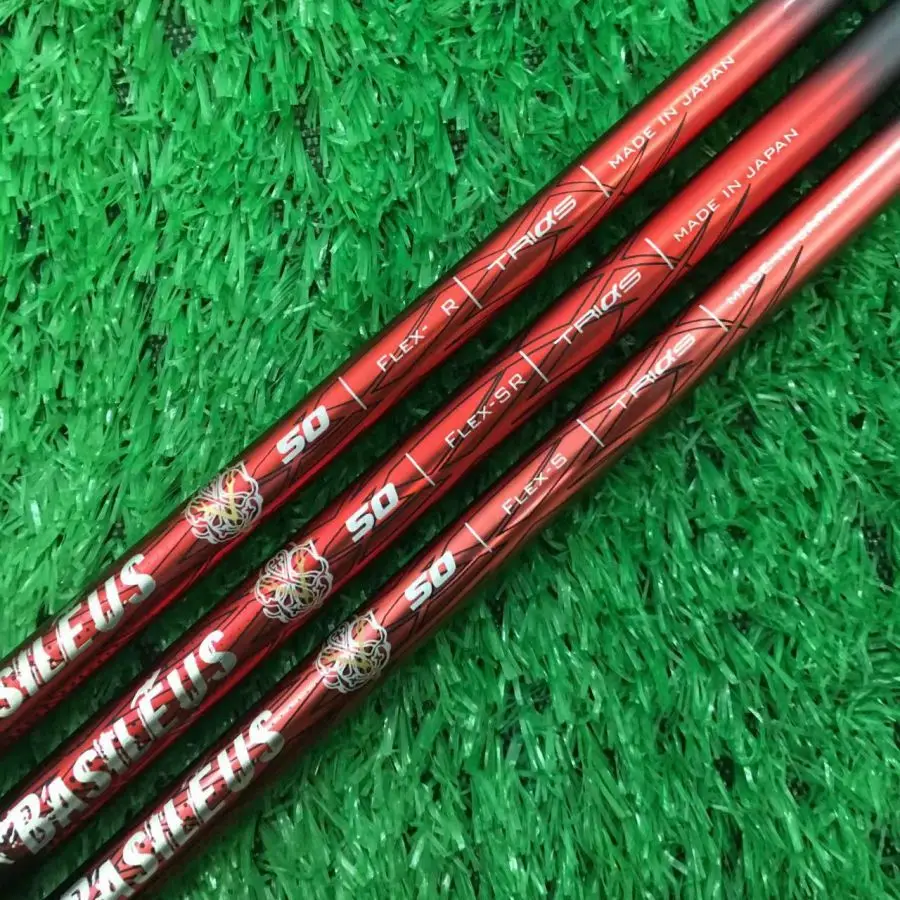 Golf Club Shaft Basileus-Graphite with Free Assembly Sleeve and Grip