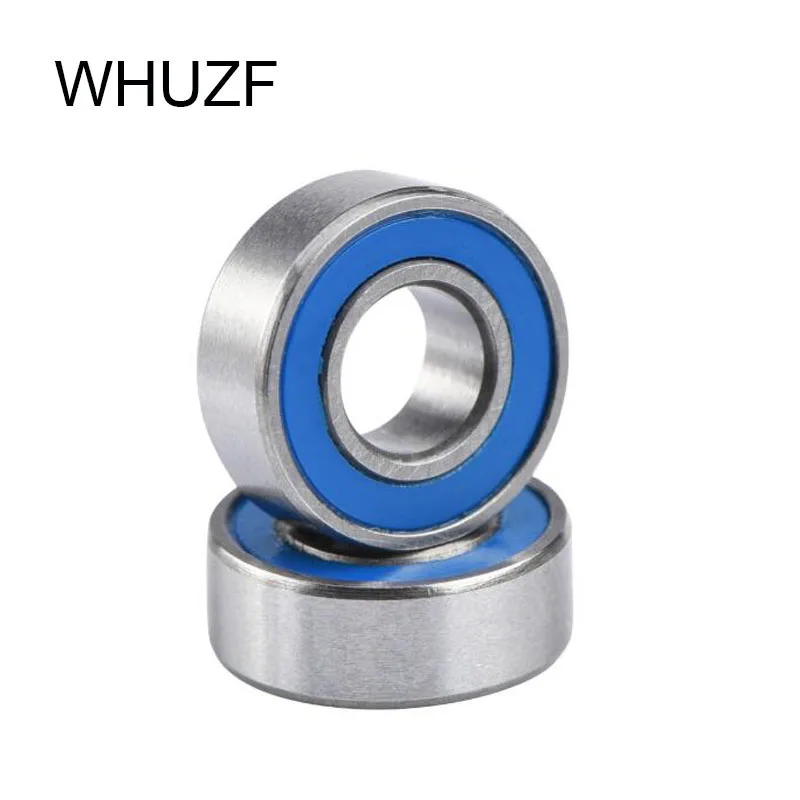 whuzf pecas do rolamento de esferas azul selado dos rolamentos esferas pces caminhao carro passatempo rc 03