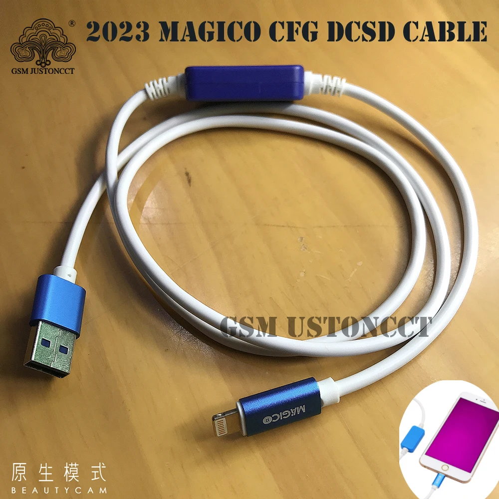 IPhone 6s-x 및 iPad용 Magico 데이터 케이블 CFG DCSD, 퍼플 스크린, 엔지니어링, 직렬 포트, 읽기 및 쓰기, NAND 데이터 다운로드