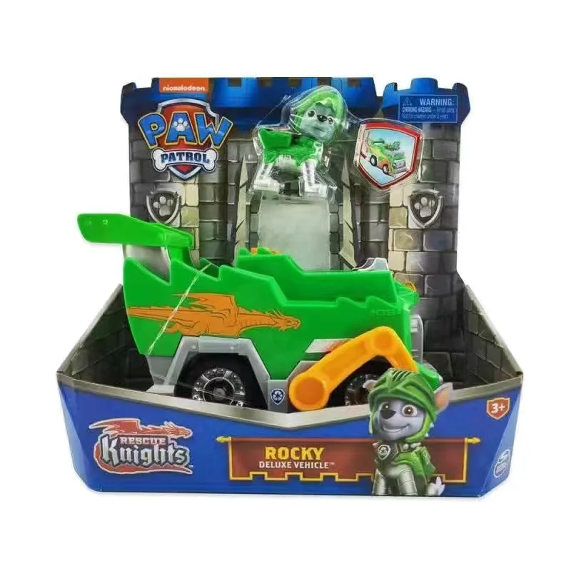 Paw Patrol Rescue Knights Series Action Figure Children Toys Chase