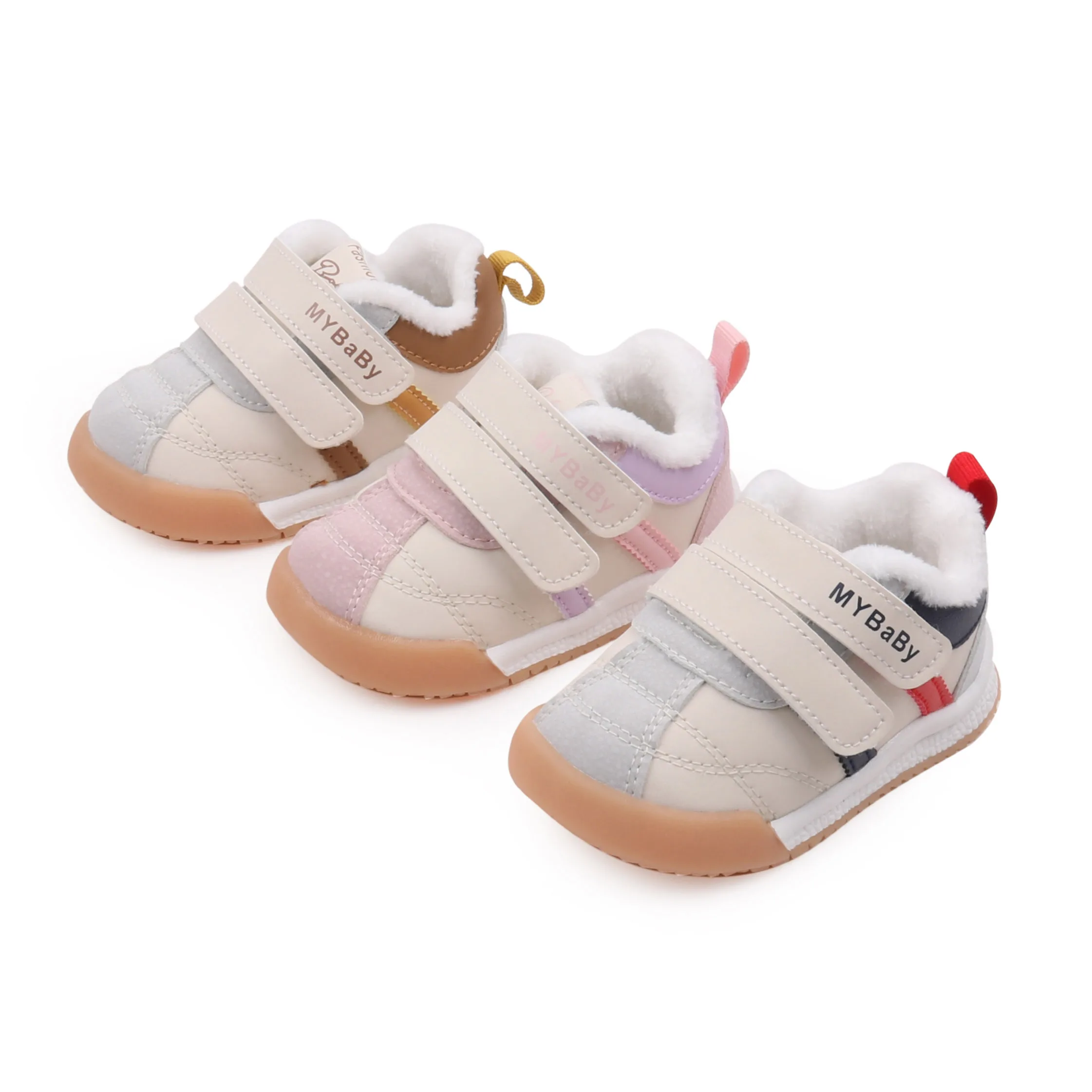Baby Sneaker Autumn and Winter Style Kid Prewalking Shoes for 1-3 Years Boys and Girls Sport Outdoor Shoes Anti-slip MY2312M 3