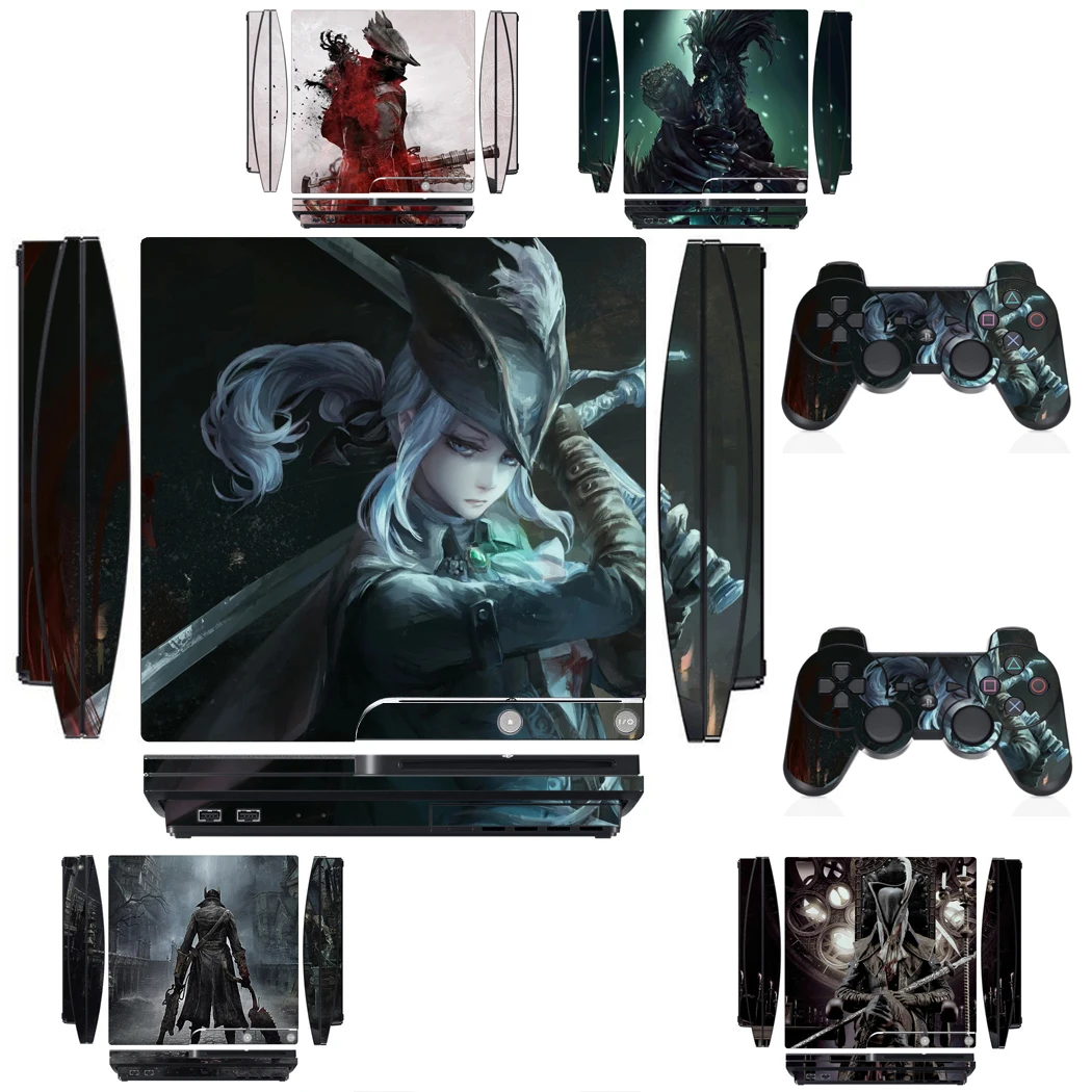 2251 Vinyl Skin Sticker Protector Per Sony Ps3 Slim Playstation 3 Slim E 2 Adesivi Per Pelli Controller