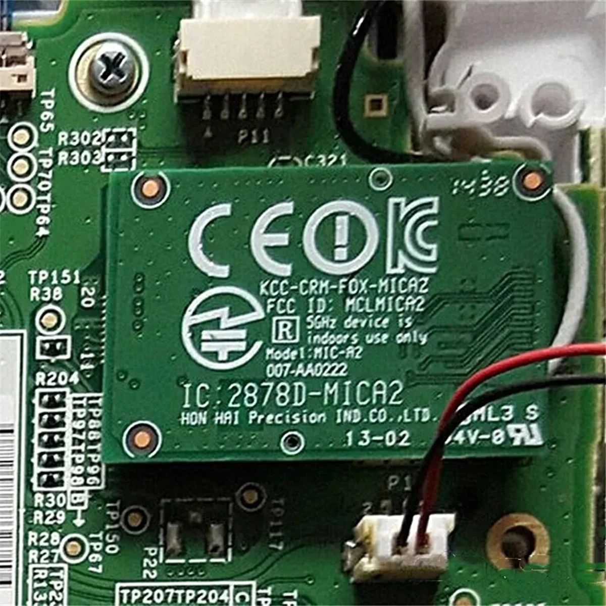 2878D-MICA2 Wireless WiFi Board for Wii U Pad MICA2 Replace for Wiiu Pad Bluetooth-Compatible Circuit BoardJADD