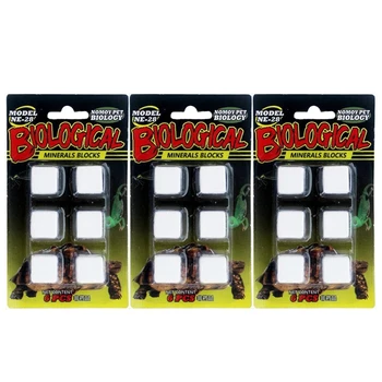 9 piezas para bloques calcio tortuga bloques minerales cubo liberación lenta para tortuga mascota 1