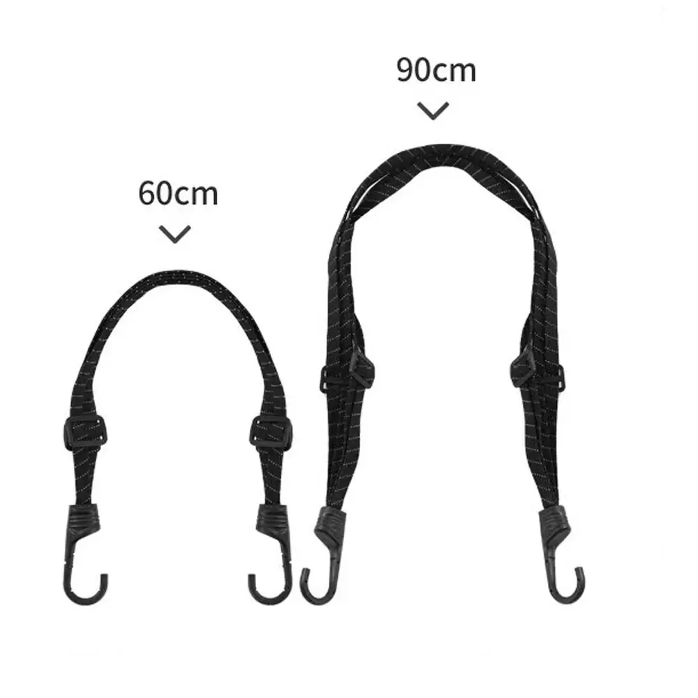New Universal Motorcycle Luggage Strap Retractable Multi-function Luggage Net Durable with Hooks Elastic Rope