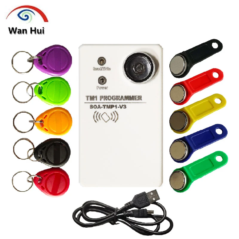 Ibutton Copier Electronic Key Reader Tm1 Programmer Tm Id Ic Copier For ...
