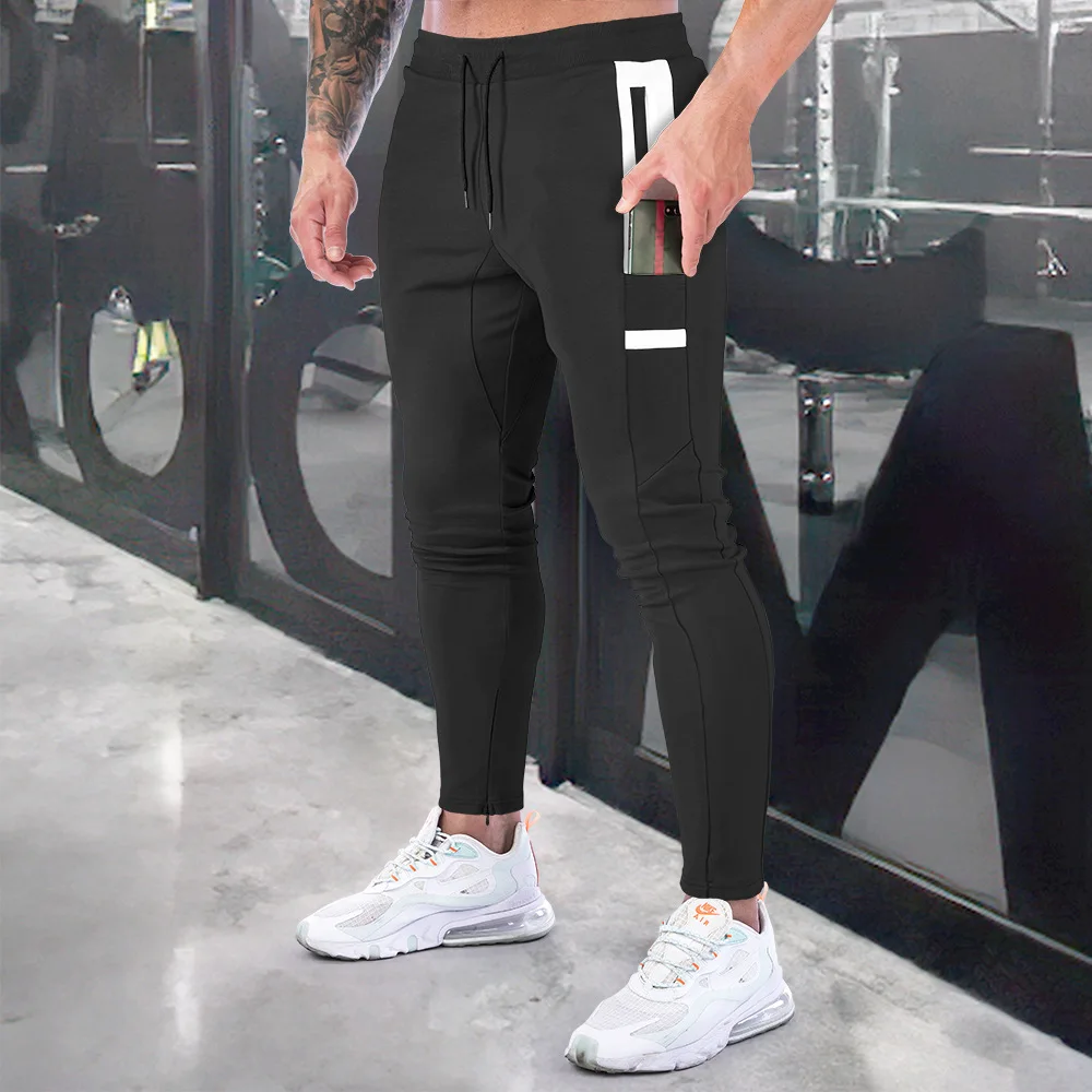 Muscle outdoor sports pants gym pants training trousers cargo pants men sweatpants joggers men