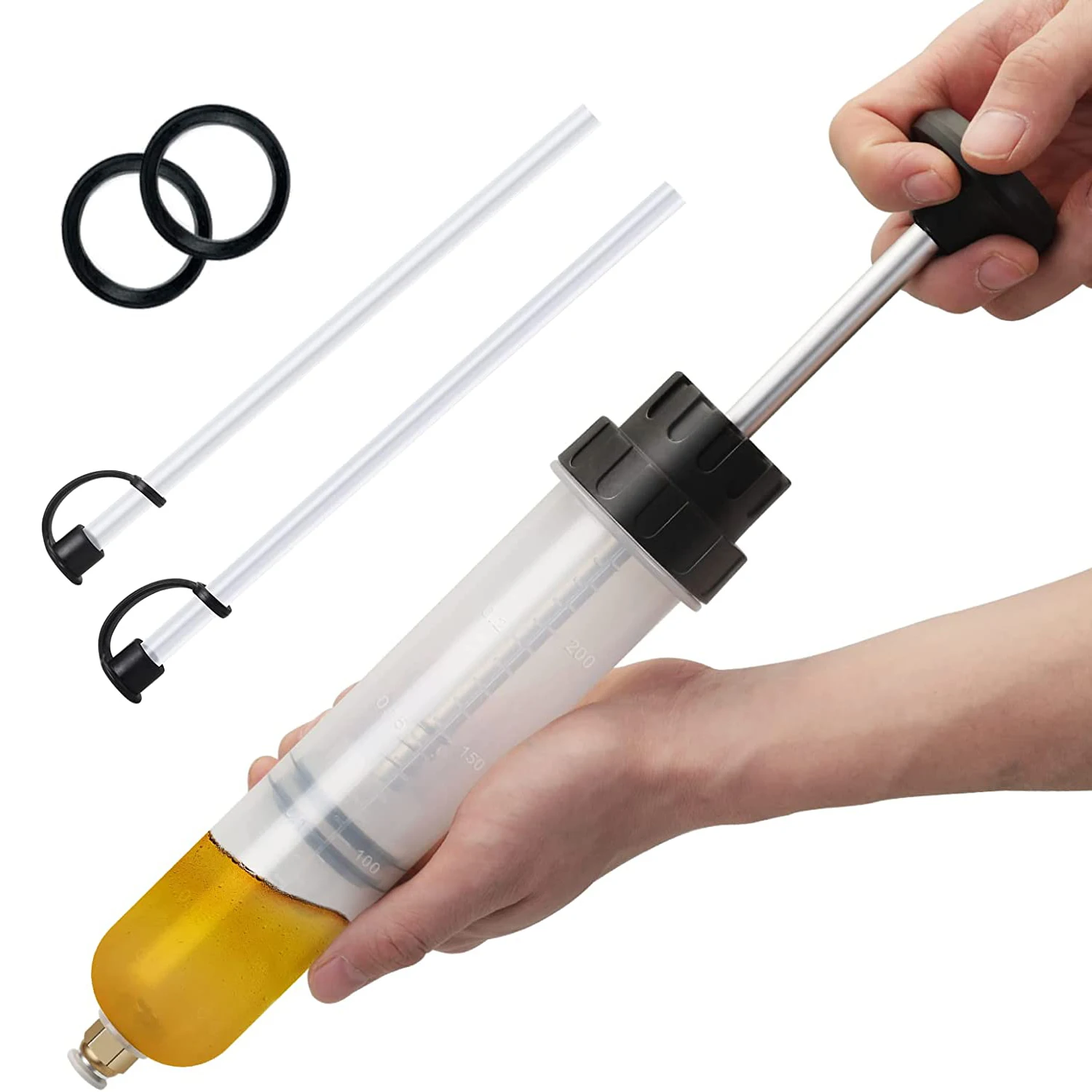 Brake Bleeder Kit Professional Car Brake Fluid Oil Change Extractor Tool Syringe Pump Transfer Fuel Dispenser Vacuum Bleeder