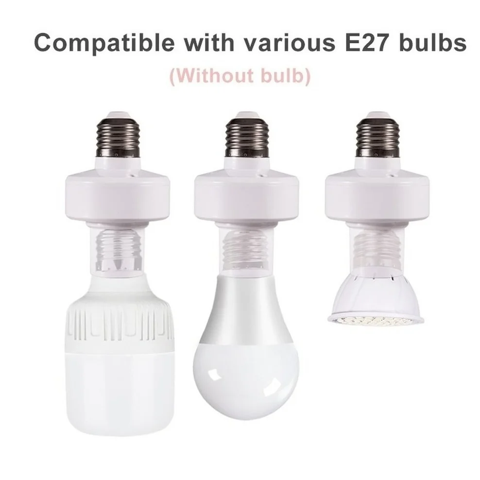 E27 lamp holder wireless remote control with 60min 30min 15min E27 110V / 220V power switch socket remote timing switch lights, lamp bulb holder, lamp holder, lamp base