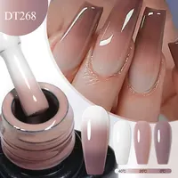 MEET ACROSS 7ml Thermal Gel Nail Polish Ultra-thin 3 Layers Temperature Changing Soak Off Nail Art Gel Varnish For Manicure 1