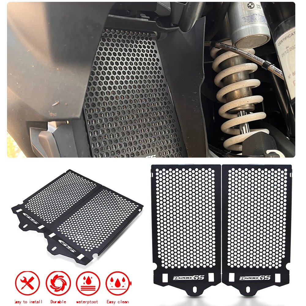 

FOR BMW GS1200 R 1200 GS ADV R1200GS LC ADVENTURE R1200 GSA 2013 2014 2015 2016 2017 2018 Radiator Grille Guard Cover Protector