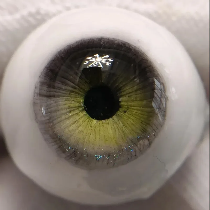 Resin Eyes 12/ 14/ 16/ 18mm 1/3 1/4 1/6 Bjd Doll Change Makeup Accessories  Girls Dress Up Toys 2