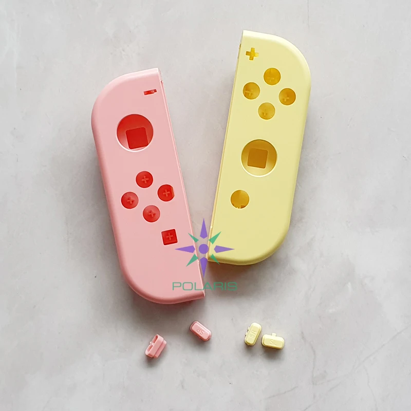 Carcasa de repuesto para Nintendo Switch OLED de 19 colores con botón SLSR para mando de Nintendo Switch NS Joy-Con