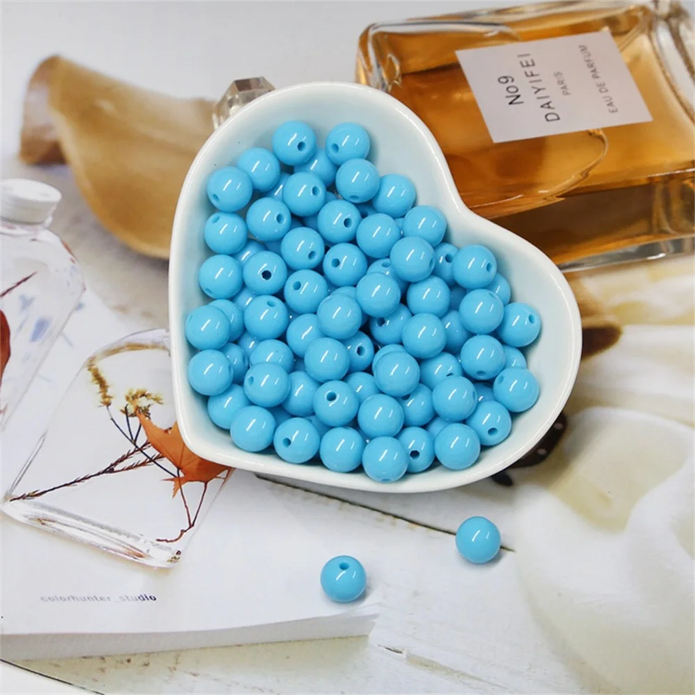 Round Shape Real Color Beads for DIY Crafting and Hand-Soldering
