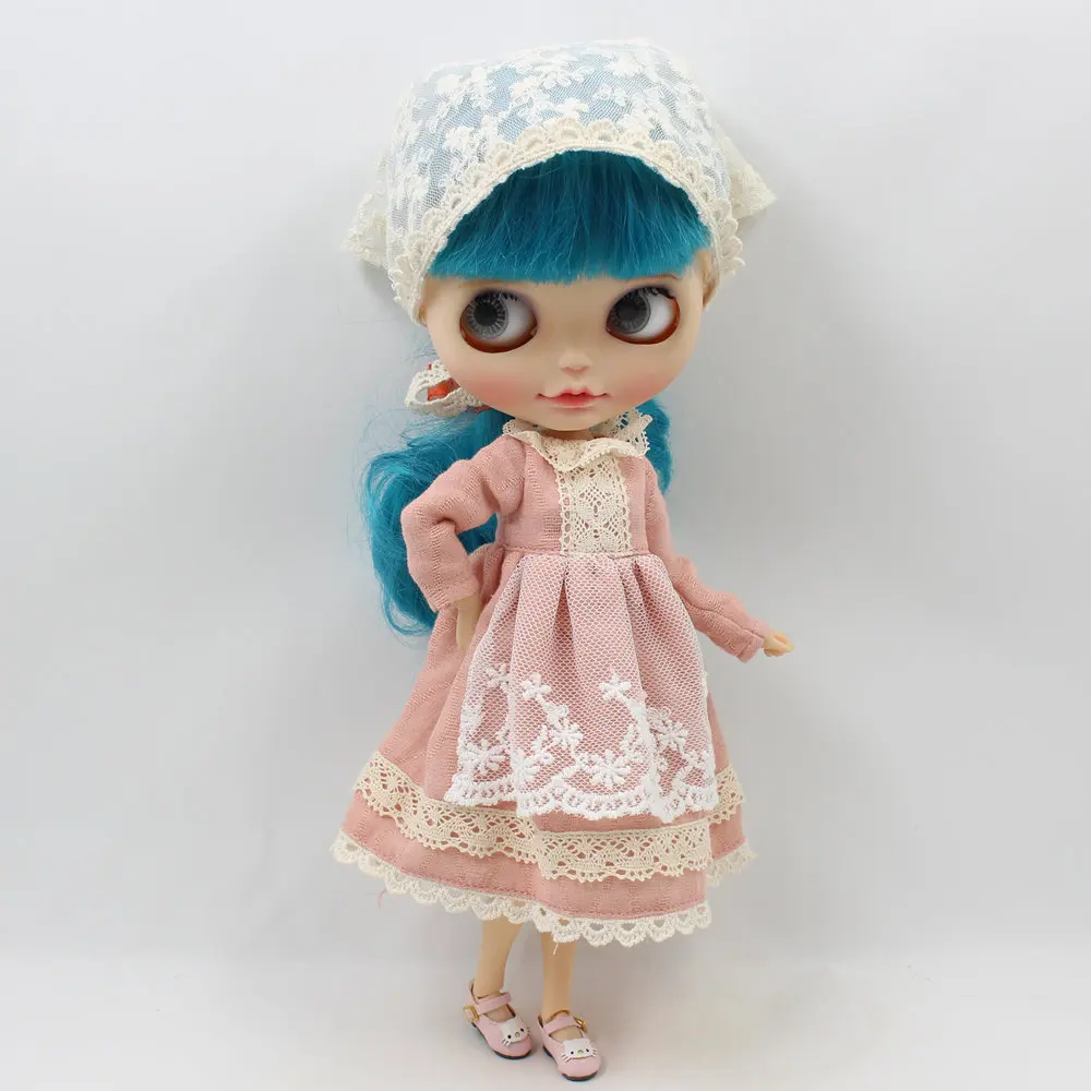 Outfits for ICY DBS Blyth doll Dress For 12 inch doll cute dressing