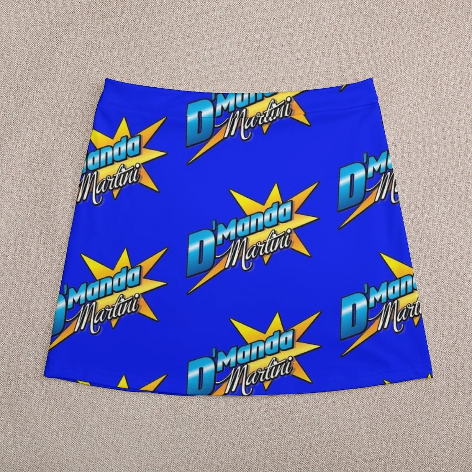 D'Manda Martini Mini Skirt clothes for woman skirt for women women's skirts trend 2024