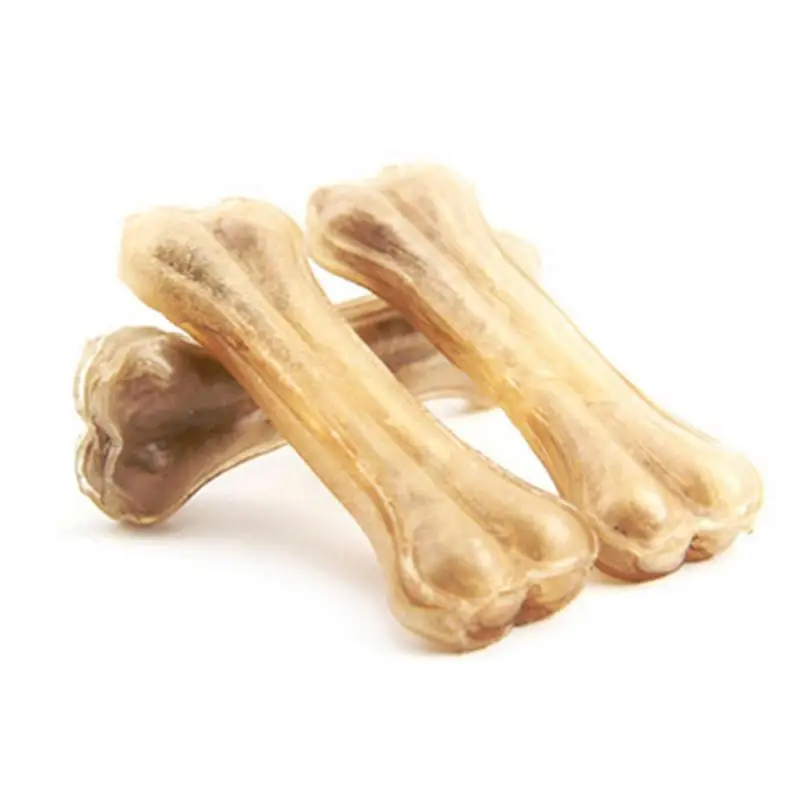 Artificial Cowhide Bone Dogs' Chewing Toys Bite Resistance Molar Teeth Clean Stick Food Treats Dogs Bones For Medium Large Dogs 2