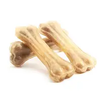 Artificial Cowhide Bone Dogs' Chewing Toys Bite Resistance Molar Teeth Clean Stick Food Treats Dogs Bones For Medium Large Dogs 2