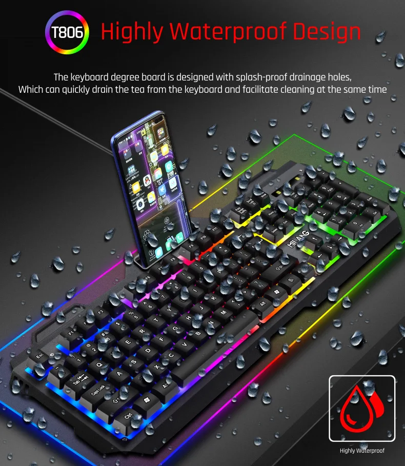 Set, USB, RGB, Colorido, Luminoso, Ratos para