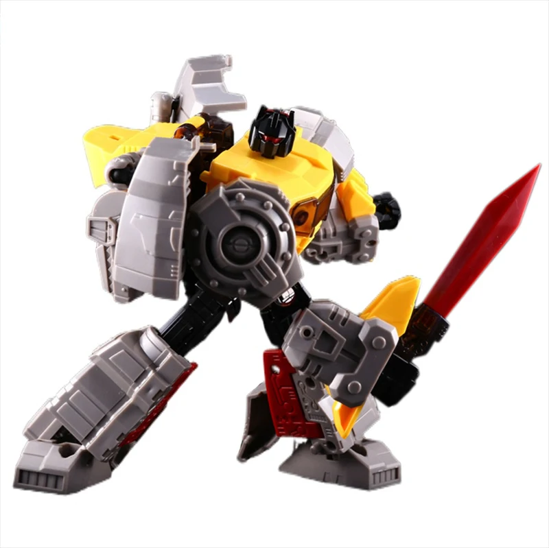 Фото Экшн-фигурка Kubianbao 6645 KBB Гримлок G1 Dinobot, игрушки-трансформеры для детей, подарок, модель фильма, сборная деформация, автомобиль-робот №3