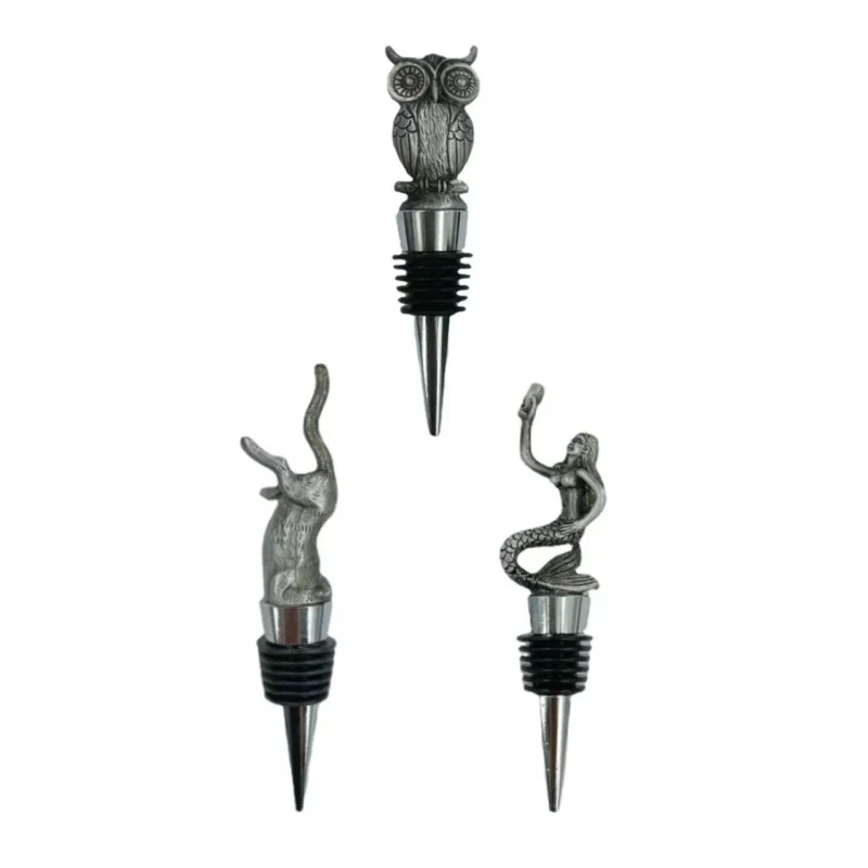 Decorative Watermelon Wine Bottle Stopper & Drinks Marker Set Gift Silicone Reusableu2013 Big Bertha Original UK