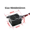 12V 24V 220V Heater With Fan 100~400W Thermostatic Egg Incubator Heater PTC Fan Heater Heating Element Electric Heater 2