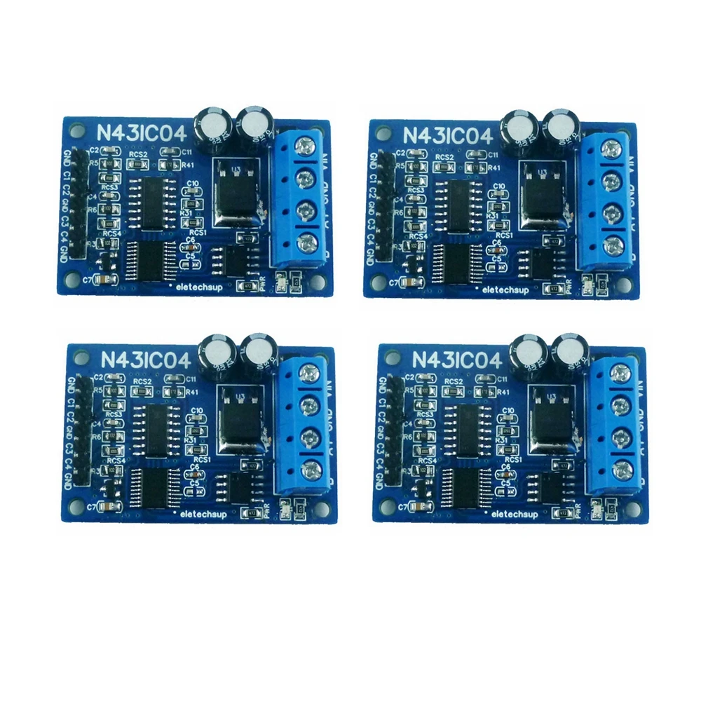 

4 шт. 4-канальный аналоговый сбор тока или напряжения RS485 Modbus RTU ADC плата