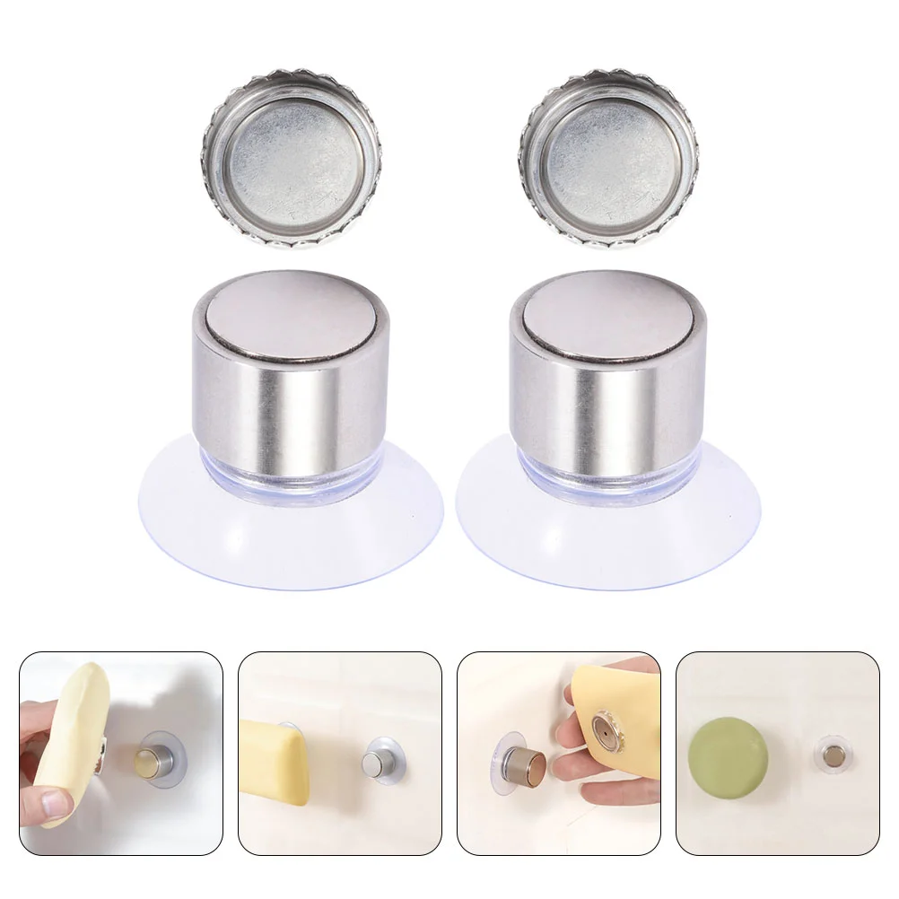 

of Soap Holder Bathroom Suction Tray Soap Box Creative Magnetic Soap Holders Bathroom Strong Wall Hanging Soap Holders