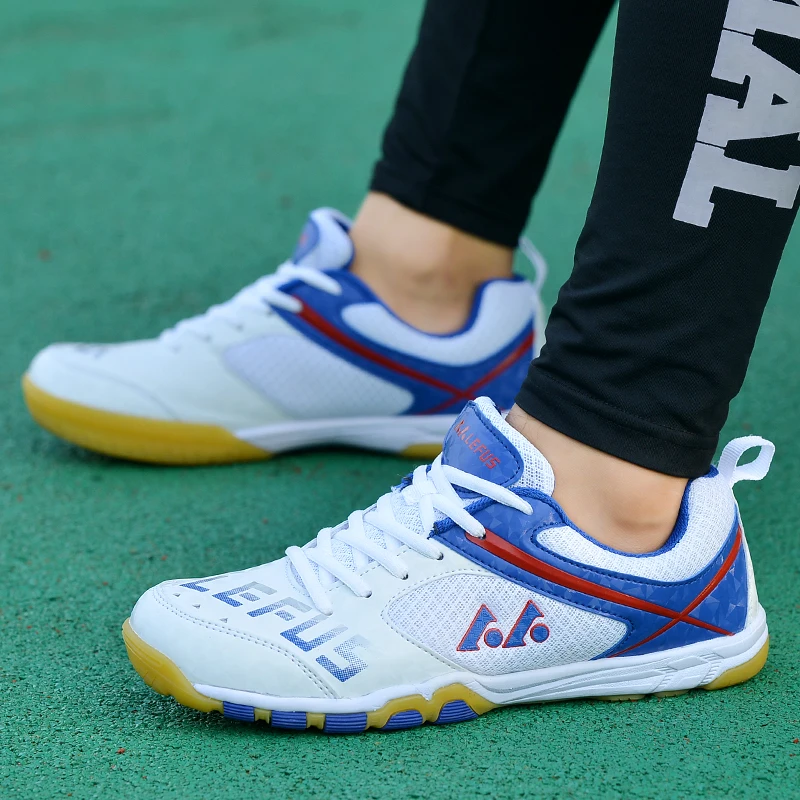 Men's and Women's Professional Table Tennis Shoes Indoor Training Badminton Shoes Campus Fitness Table Tennis Shoes Size 36-45