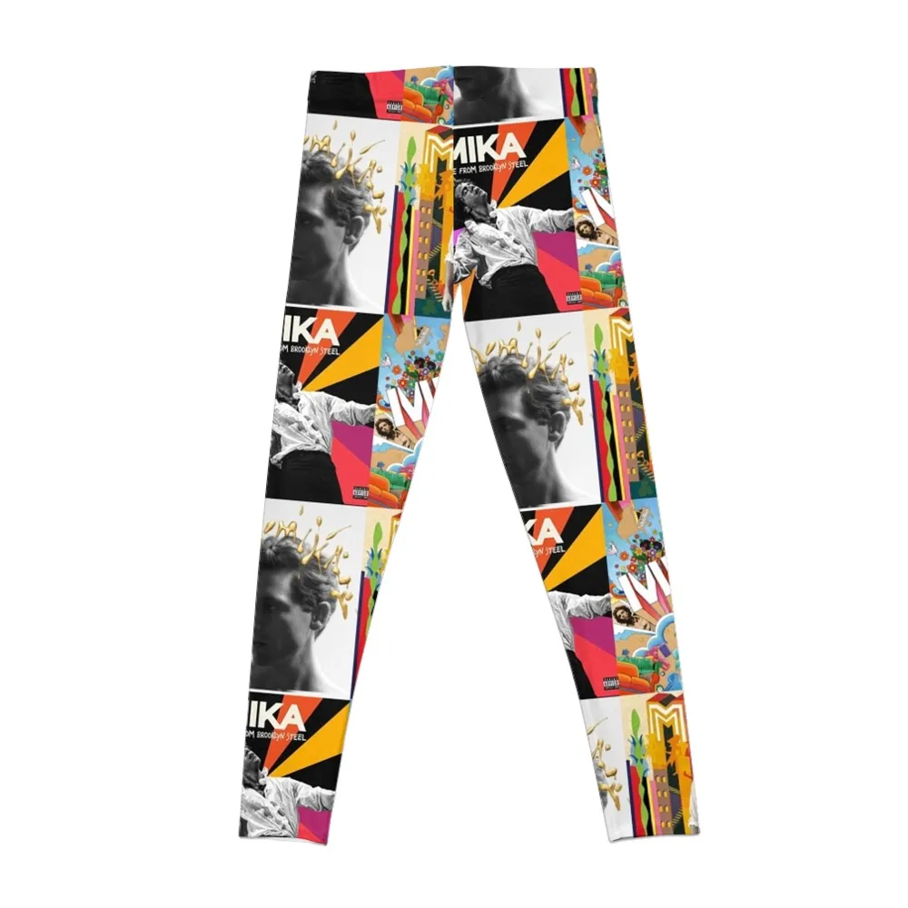 mika discography Leggings sportswear for gym gym's sportswear high waist Womens Leggings